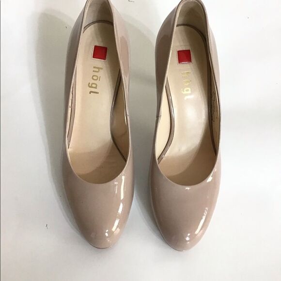 Hogel Patent Leather Platform Pumps Sz 4 US 61/2 - Picture 2 of 8